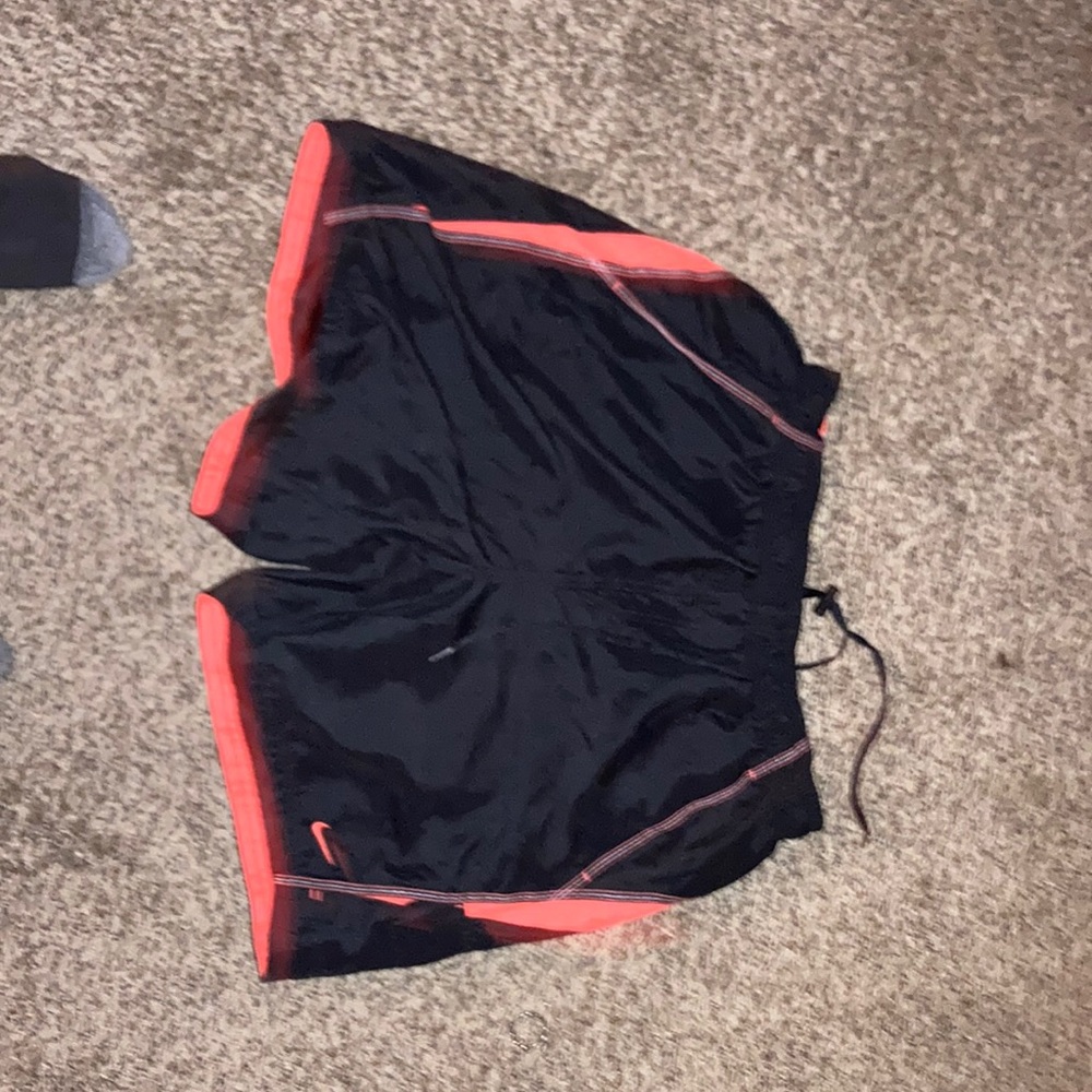Nike  Size: XL Hi-Visibility Orange shorts with pants style pockets/drawstring